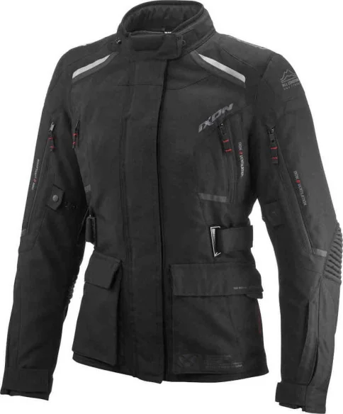 Geaca Moto Textila Dama Midgard LS Black