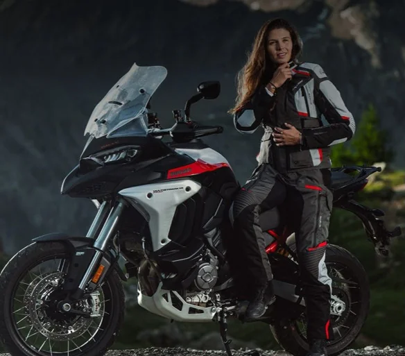 Geaca Moto Textila Dama Midgard LS Black