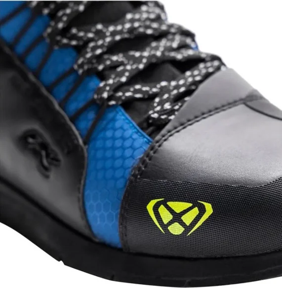 Ghete Moto Freaky WP MS Black Blue Yellow