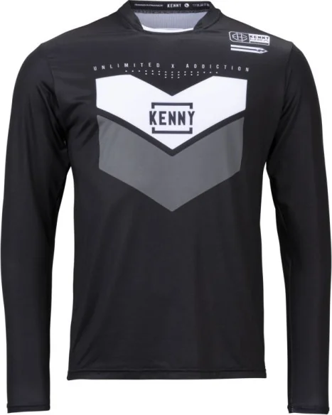 Tricou Bike MTB Prolight Black Grey White