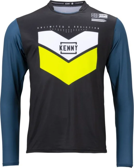 Tricou Bike MTB Prolight Lime Black Blue Yellow White