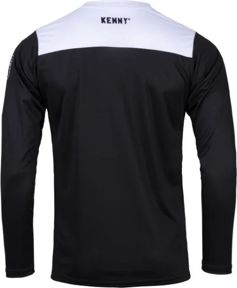 Tricou Bike MTB Elite Black White Blue Red