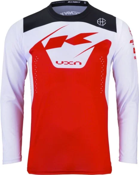 Tricou Bike MTB Elite Red White Black