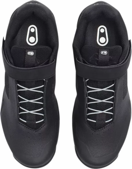 Pantofi Bike Mallet E Speed Lace Black Silver 25