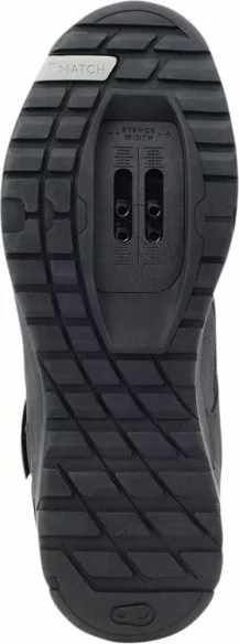 Pantofi Bike Mallet E Speed Lace Black Silver 25