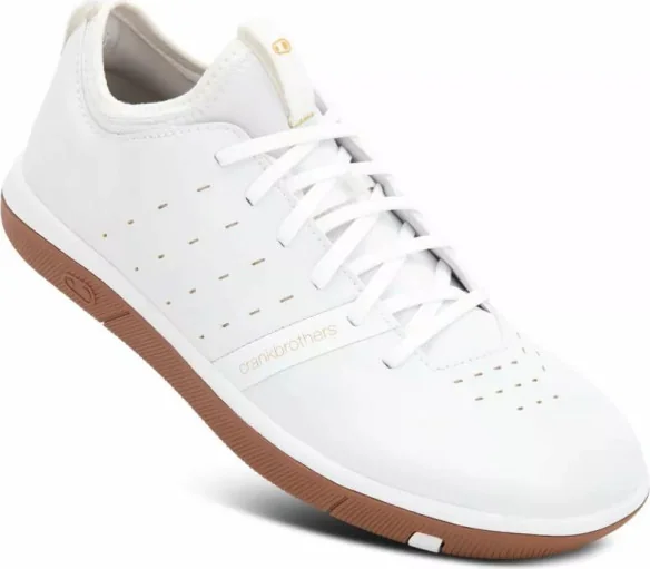 Pantofi Bike Street Fabio White Gold Gum 25