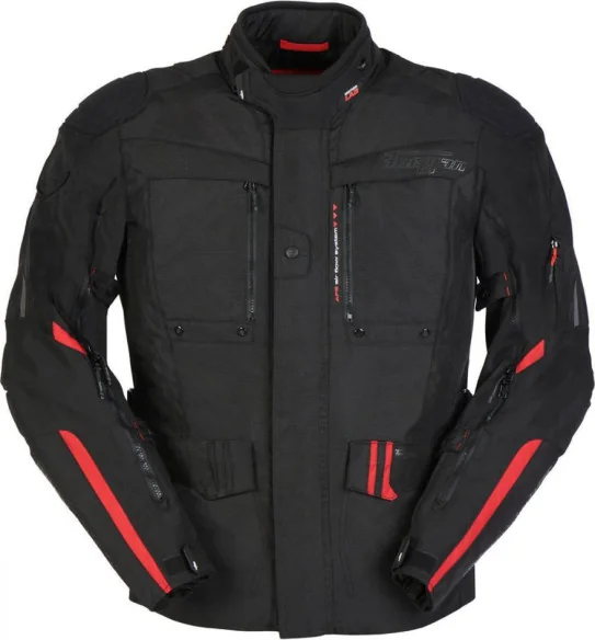 Geaca Moto Textila Explorer Black Red 2022