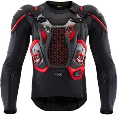 Vesta Moto Airbag Tech-Air Off-Road Black Red