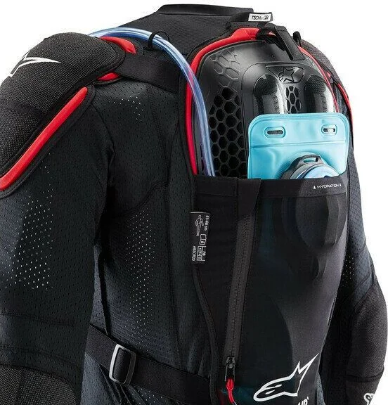 Vesta Moto Airbag Tech-Air Off-Road Black Red
