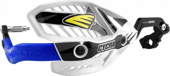 Handguard Ultra Probend Crm Complete Racer 28.6mm White blue-1cyc-7408-62x