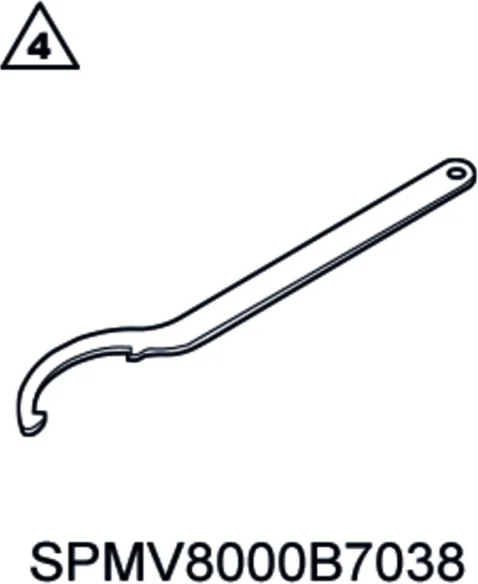 Chain tension adjuster support tool