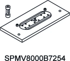 Valve spring mounter base plate