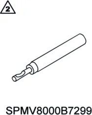 Starter gearbox shaft mounting tool