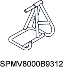 Work stand rear
