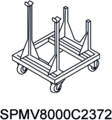 Engine stand for disassembly