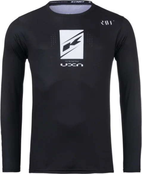 Kids MX-Enduro Jersey Track Raw Black-White 2025 | Kenny 251-3403023-5009 - Moto24