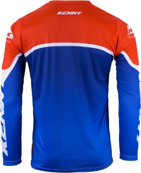 Kids MX-Enduro Jersey Track Patriot Red-Blue-White | Kenny 241-3403022-5028 - Moto24