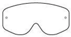 KIDS RACING GOGGLES SINGLE LENS CLEAR OS KTM | KTM 3PW230043600 - Moto24