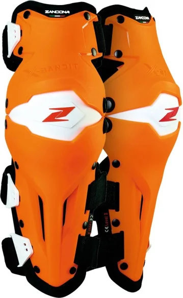 Moto Kneeguards 3262 X-Bandit Orange-White | Zandona 94645-00-139 - Moto24