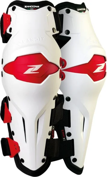Moto Kneeguards 3262 X-Bandit White-Red | Zandona 94645-00-137 - Moto24