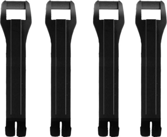 4 Long Moto Boot Straps Set GX-J-SG-J Black | Gaerne 4504-001 - Moto24
