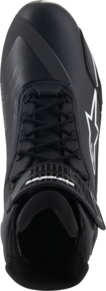 Ghete Moto Faster-4 V4 Black White 25