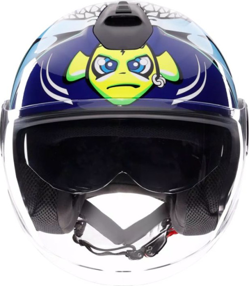 Casca Moto Open-Face Eteres Agv E2206 Rossi Misano 2015
