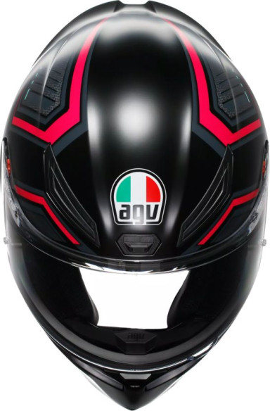 Casca Moto Full-Face K1 S Agv E2206 Sling Matt Black Pink