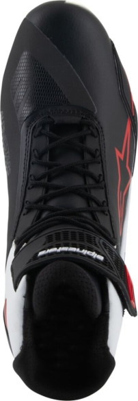 Ghete Moto Faster-4 V4 Black White Red 25