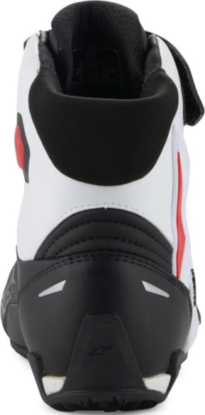 Ghete Moto Faster-4 V4 Black White Red 25