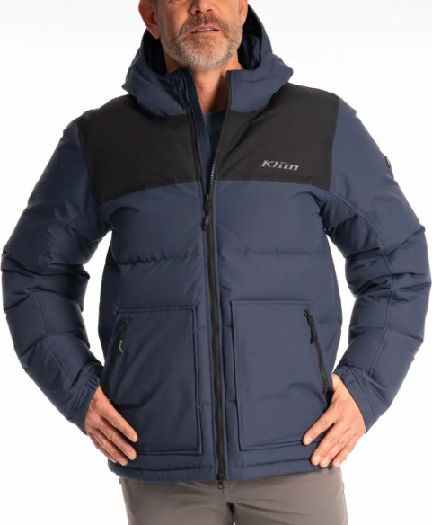 Geaca Sawtooth Down Hooded Dress Blues Black 25