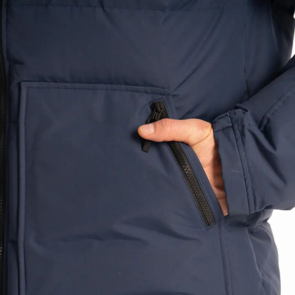 Geaca Sawtooth Down Hooded Dress Blues Black 25