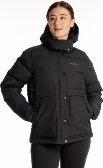 Geaca Dama Pine Haven Down Hooded Black 25