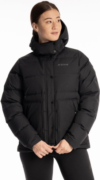 Geaca Dama Pine Haven Down Hooded Black 25
