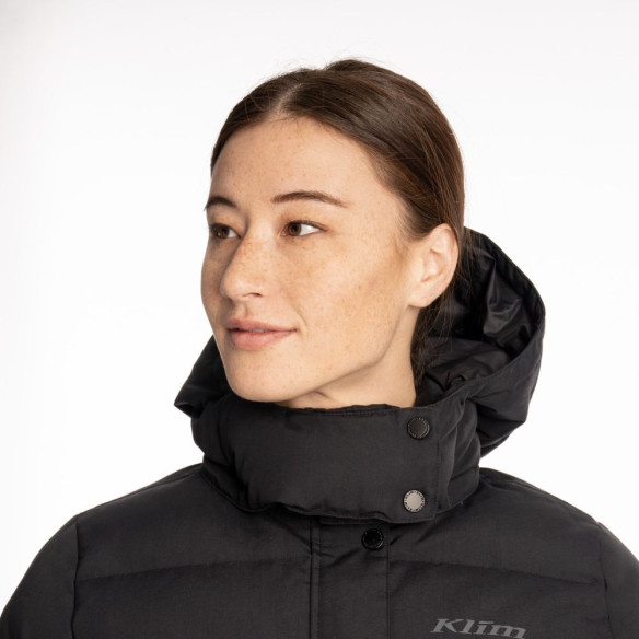 Geaca Dama Pine Haven Down Hooded Black 25