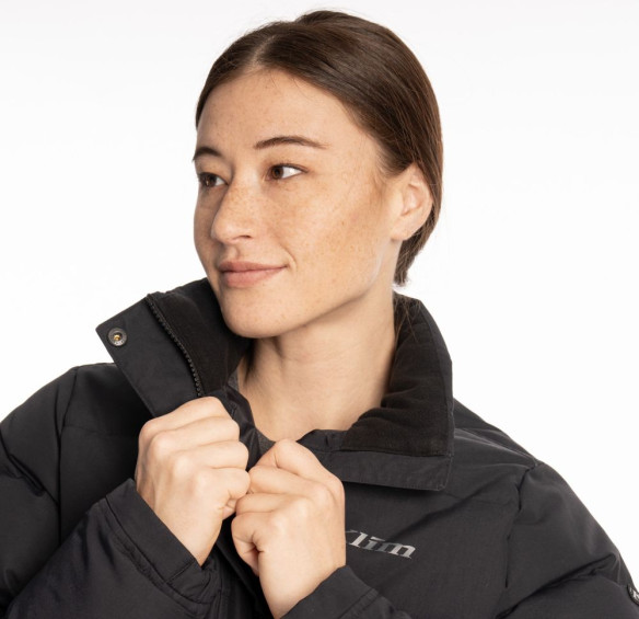 Geaca Dama Pine Haven Down Hooded Black 25