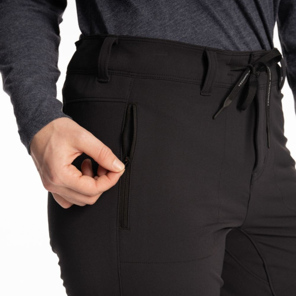 Pantaloni Dama Passage Softshell Black 25