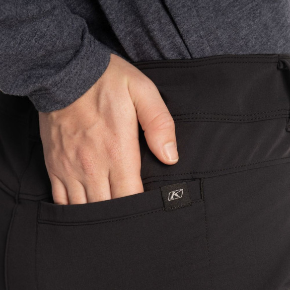 Pantaloni Dama Passage Softshell Black 25