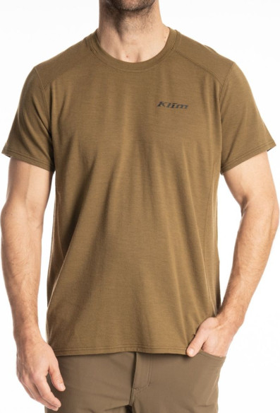 Tricou Mesa Falls Wool Dark Olive 25