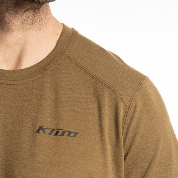 Tricou Mesa Falls Wool Dark Olive 25