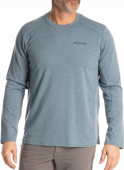 Bluza Mesa Falls Wool Long Sleeve Blue Fusion 25