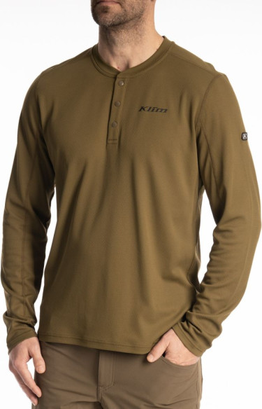 Bluza Sidewinder Wool Long Sleeve Dark Olive 25