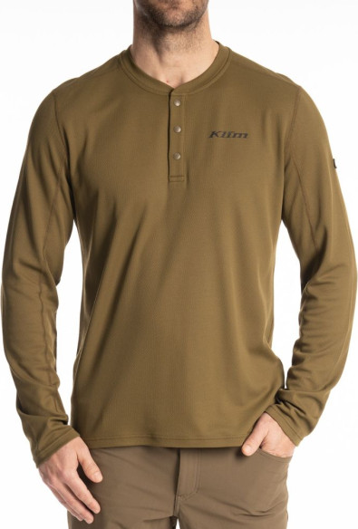 Bluza Sidewinder Wool Long Sleeve Dark Olive 25