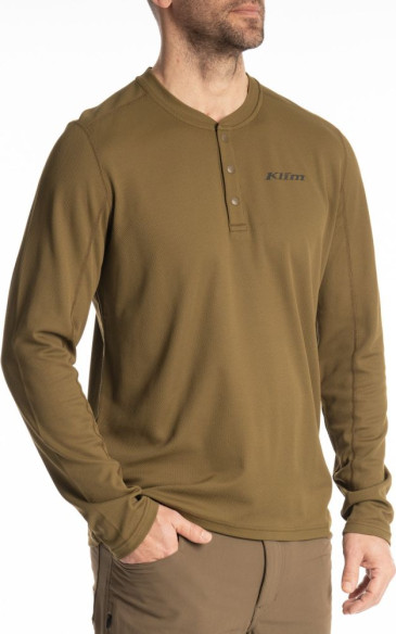 Bluza Sidewinder Wool Long Sleeve Dark Olive 25