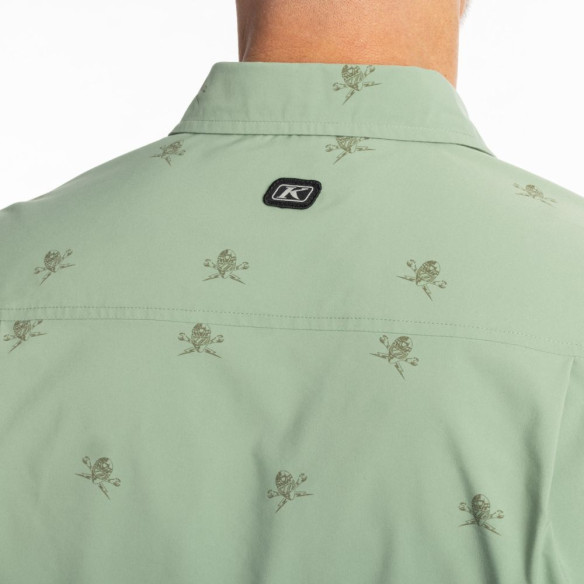 Camasa Petrol Stretch Hedge Green 25