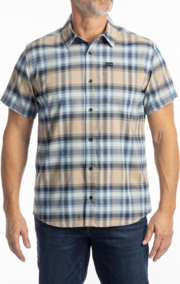 Camasa Nero Stretch Montana Tan Dress Blues 25