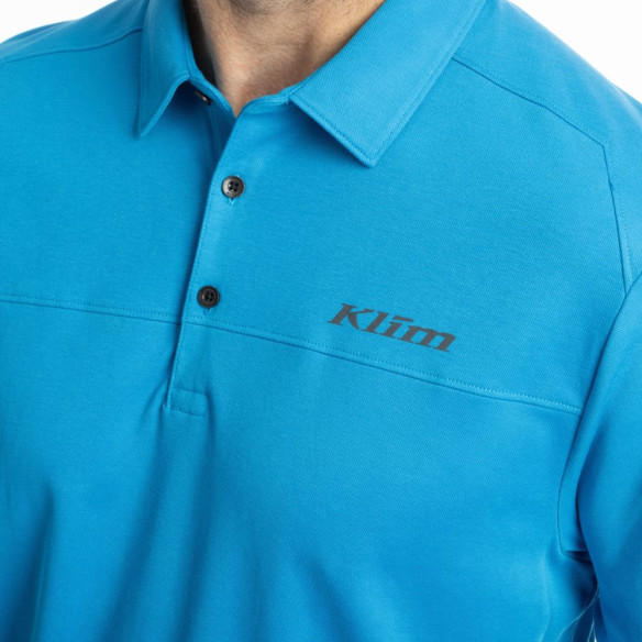 Tricou Atlas Polo Methyl Blue 25