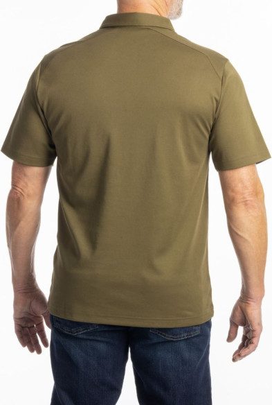 Tricou Atlas Polo Dark Olive 25