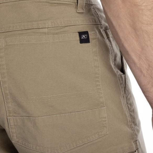 Pantaloni Utility Stretch Canvas Lead Gray 25