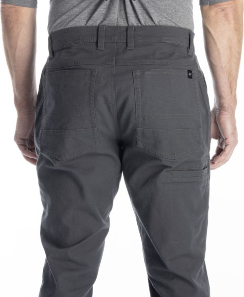 Pantaloni Utility Stretch Canvas Asphalt 25